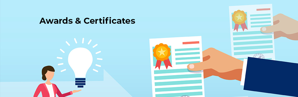 Awards & Certificates